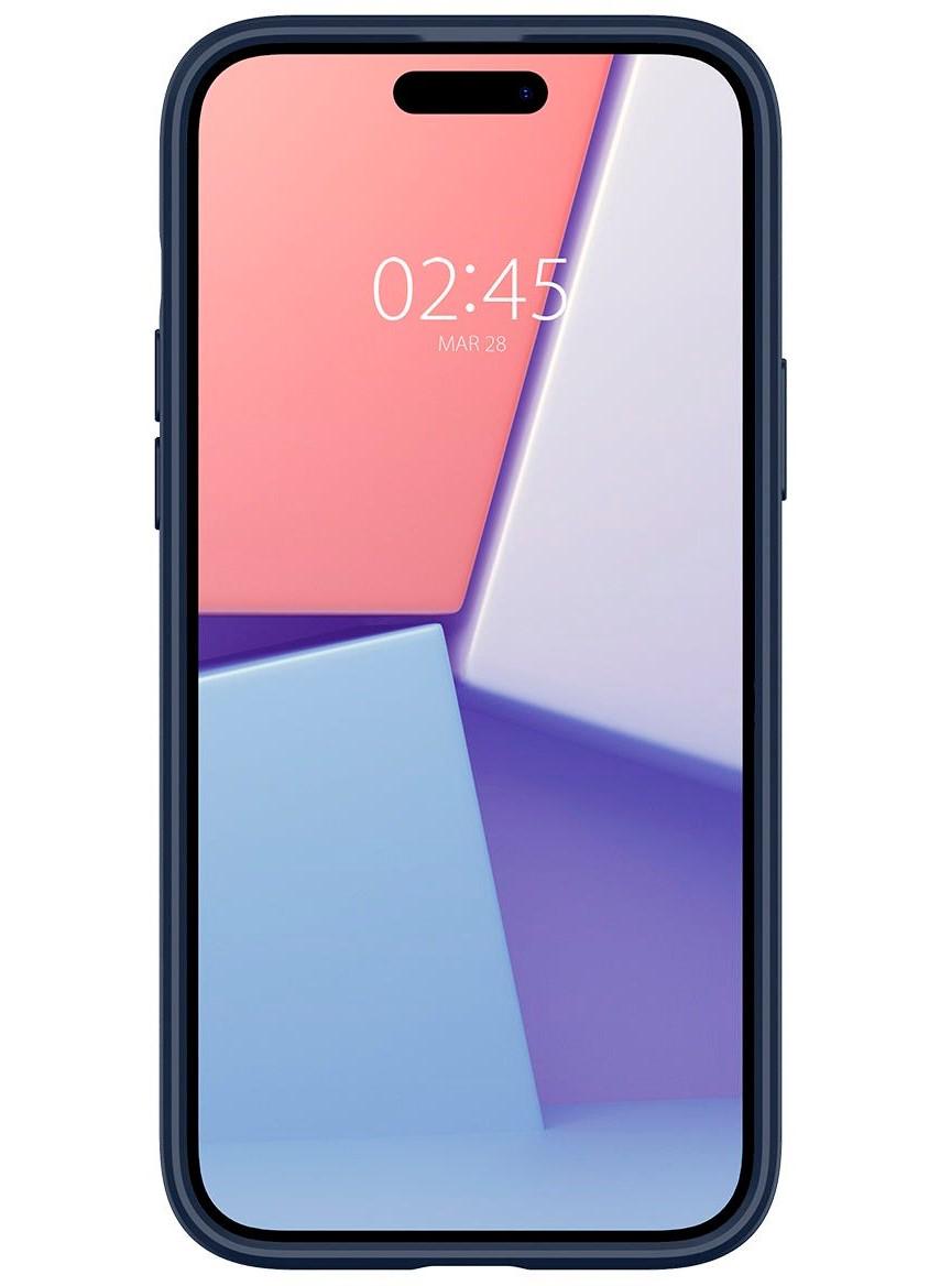 Чехол-бампер для телефона Spigen Ultra Hybrid Apple iPhone 15 Plus Navy Blue (ACS06659)