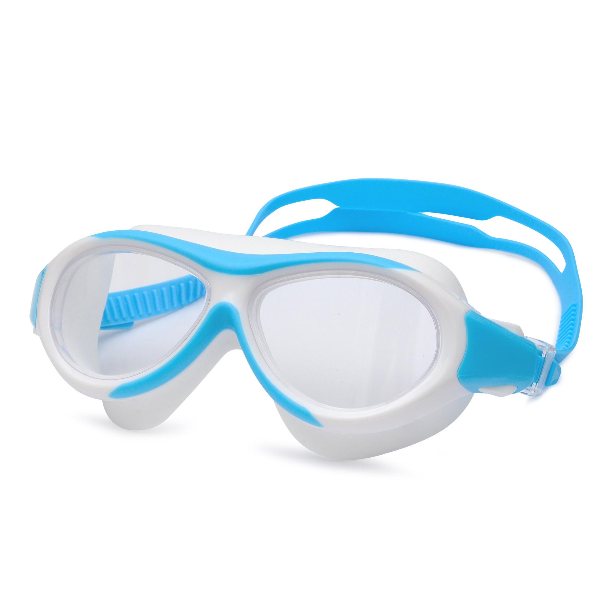 Маска для плавання дитяча Renvo Karu JR Anti-fog OSFM Білий/Блакитний (1SM100-0603)