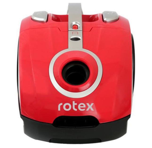 Потужний пилосос Rotex RVB18-E Red для сухого чищення дому з мішком 1800 Вт Червоний