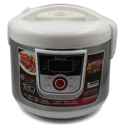 Мультиварка Domotec MS 7727 со съемной чашей 5 л Белый (GR-05113)