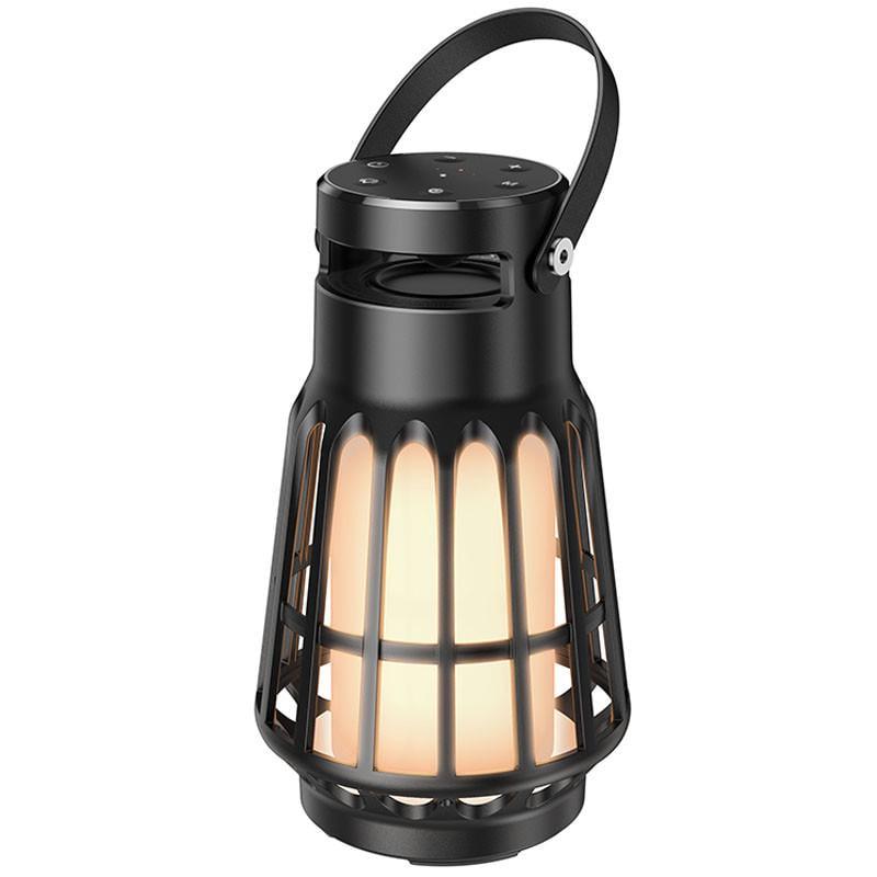 Портативная Bluetooth колонка Hoco BS61 Wild fun outdoor campinh light Magic Black night (00000067591_2)