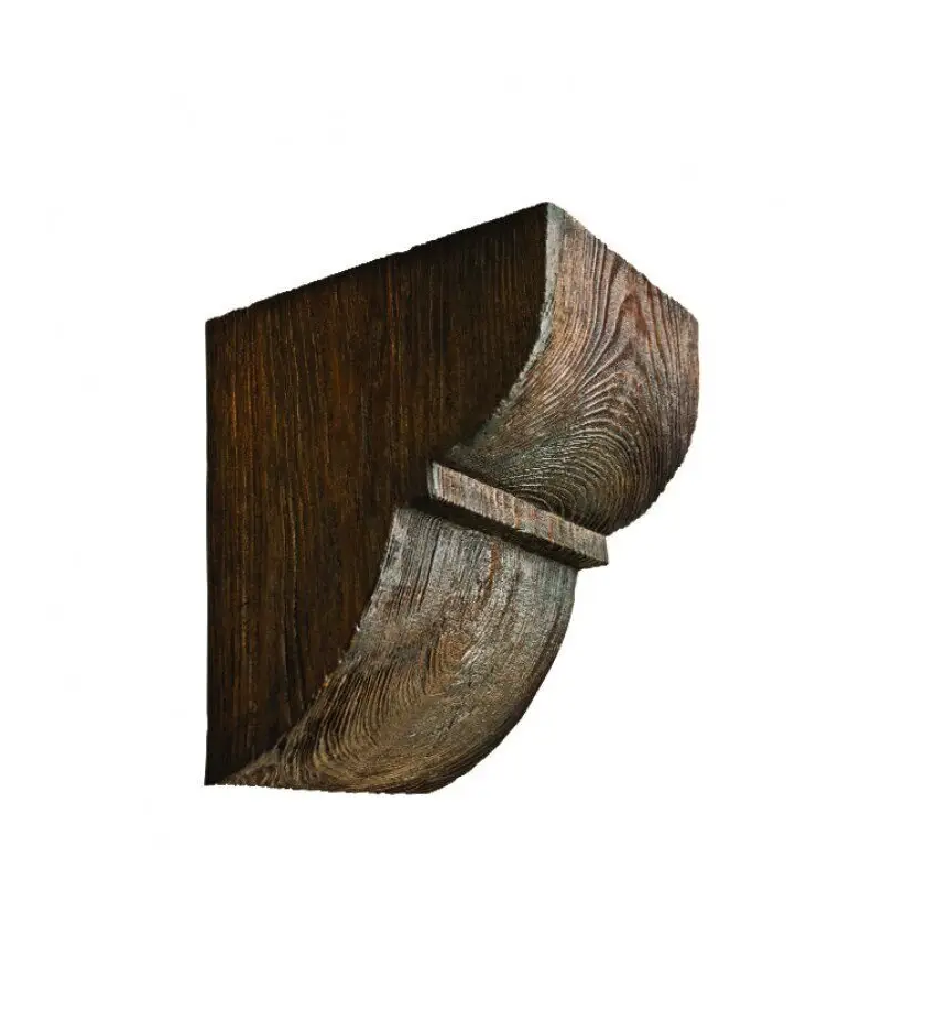 Консоль балки полиуретановая DECOWOOD Модерн ED 015 classic 19х17 Темный (2355851672)