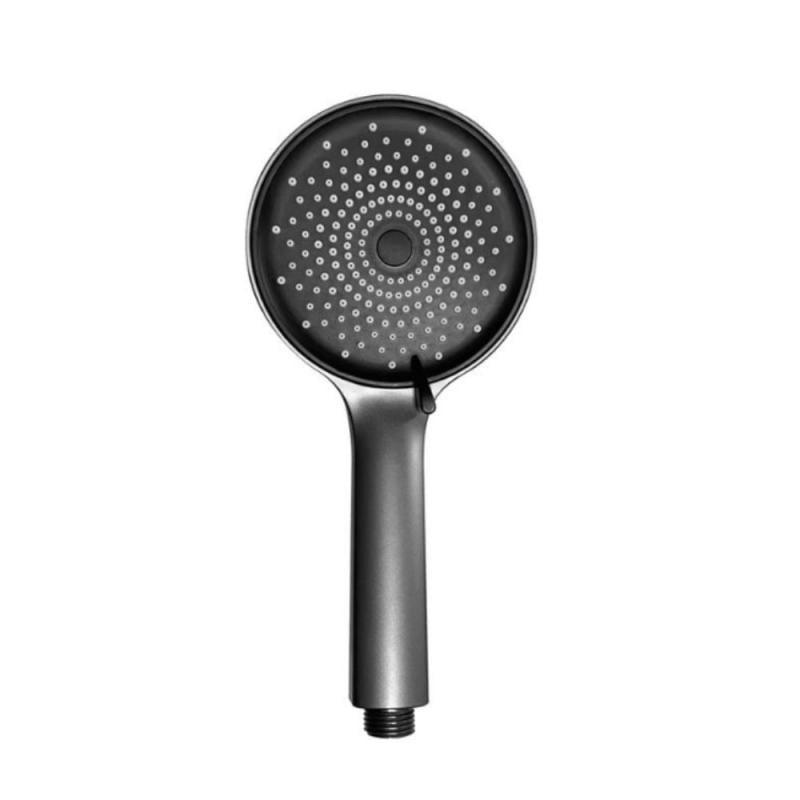 Лейка для ручного душа Qtap Rucni 120 мм круглая QTRUCA120R3GRP Graphite (45822)