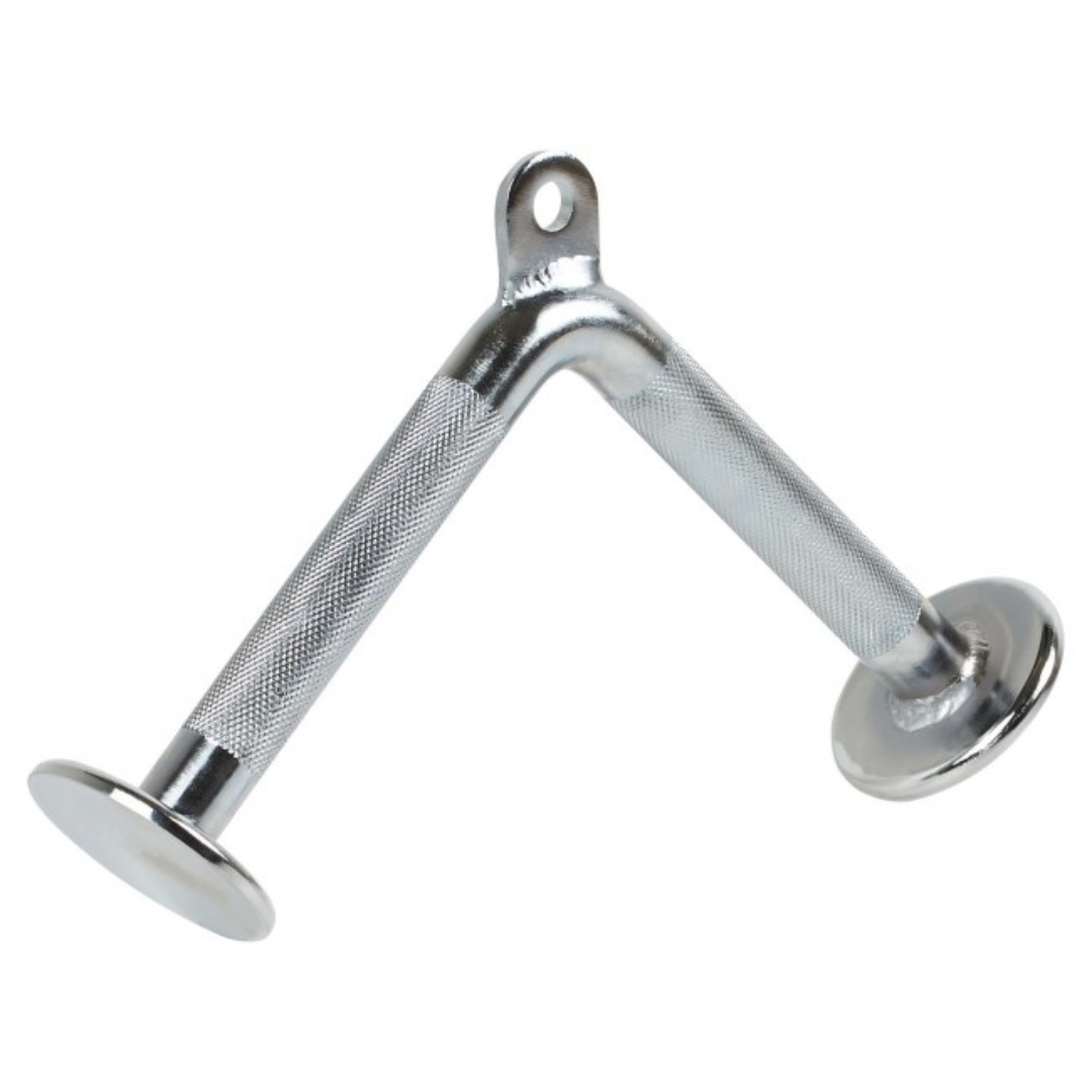 Ручка для верхней тяги York Fitness V-образная Хром (3753) - фото 5