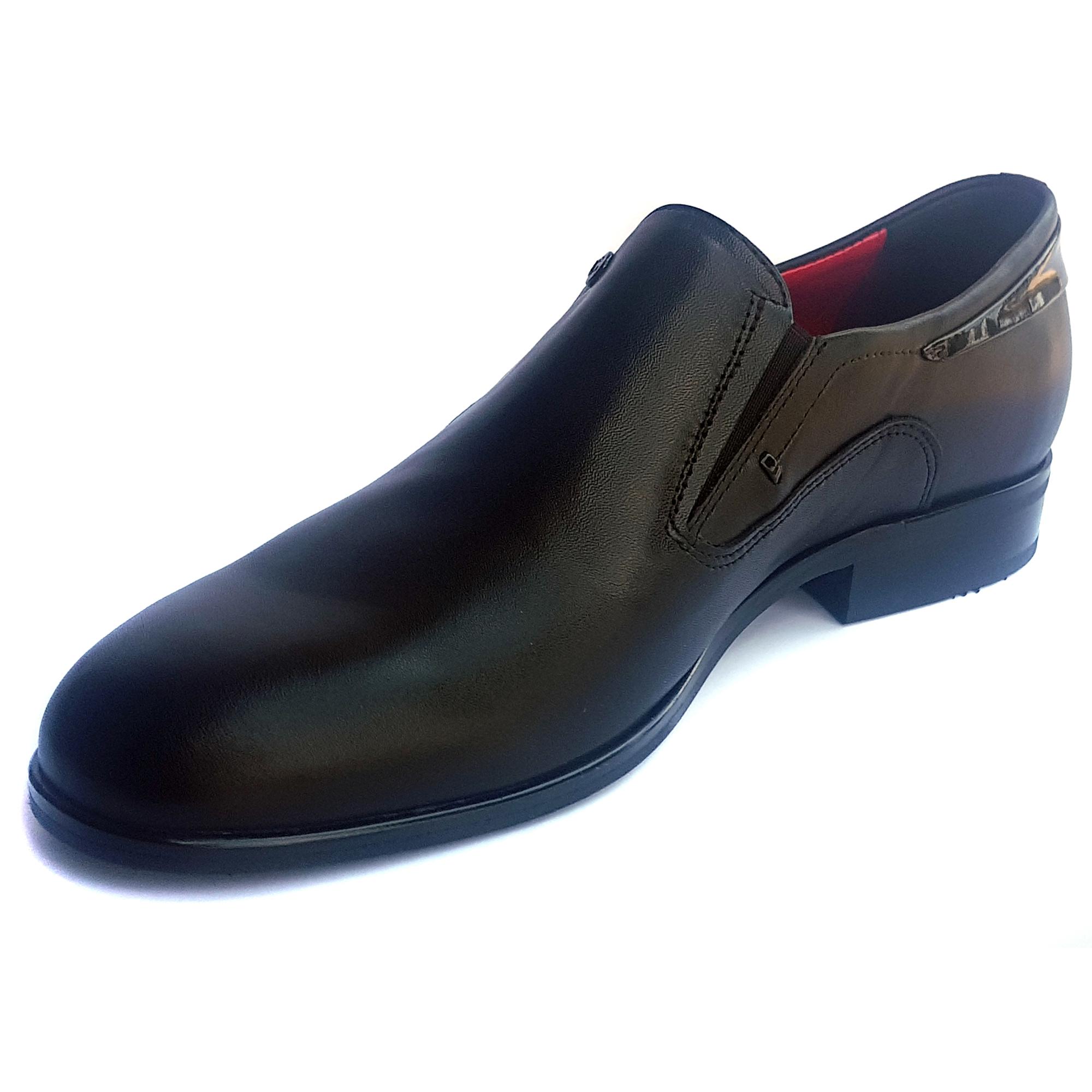 Туфлі чоловічі осінні модельні Stepter р. 45 Чорний (35003-45) - фото 3