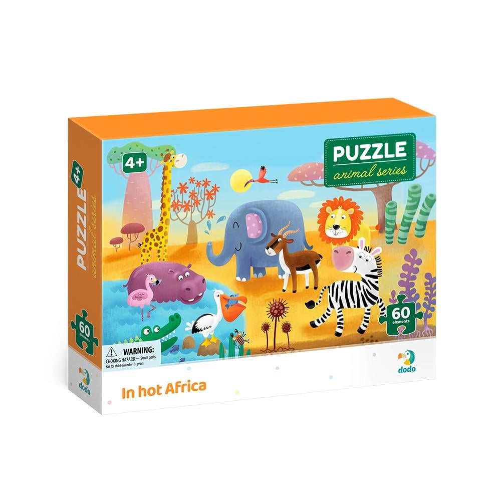 Пазл Dodo Спекотна Африка 60 ел. (300376)