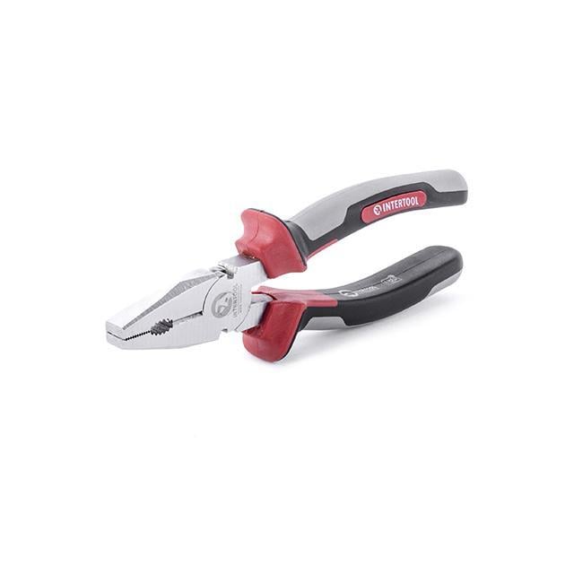 Плоскогубцы Intertool NT-0212 с изолированными рукоятками CrV 180 мм (20799579)