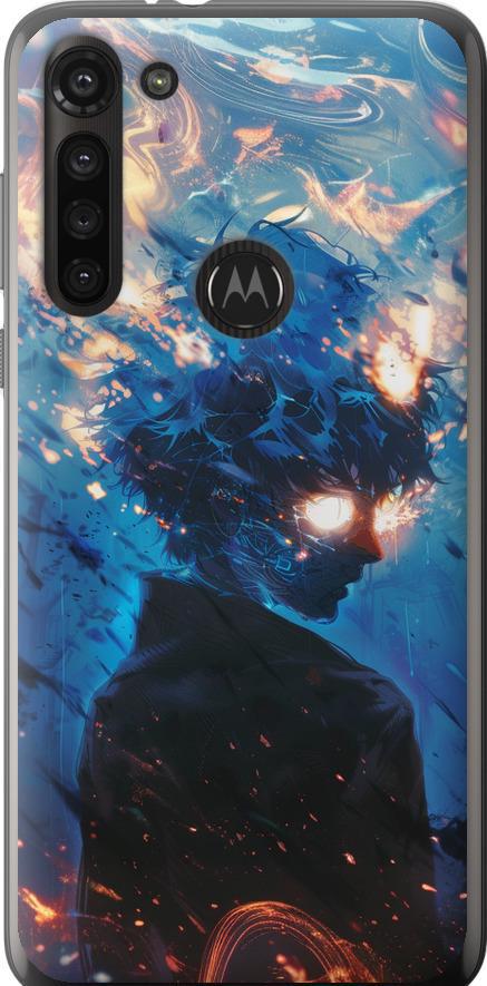 Чехол на Motorola G8 Power Сатору Годжо (6129u-1940-42517) Чехол на Motorola G8 Power Сатору Годжо (6129u-1940-42517)