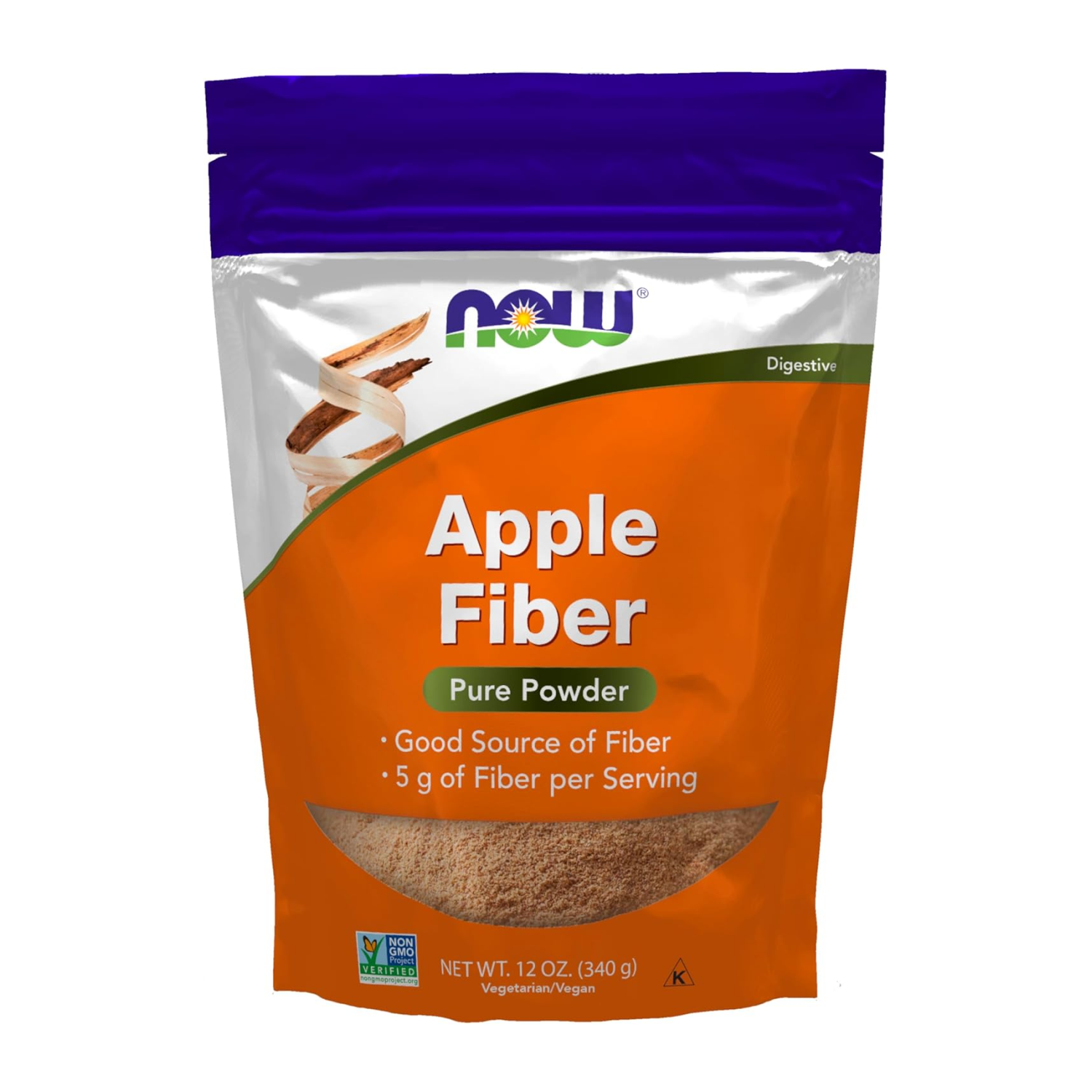 Волокно яблука Now Apple Fiber порошок 340 г (CO003780)