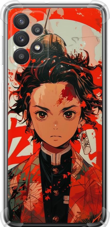 Чехол на Samsung Galaxy A32 A325F Тандзиро Камадо (6131sp-2204-42517) Чехол на Samsung Galaxy A32 A325F Тандзиро Камадо (6131sp-2204-42517)