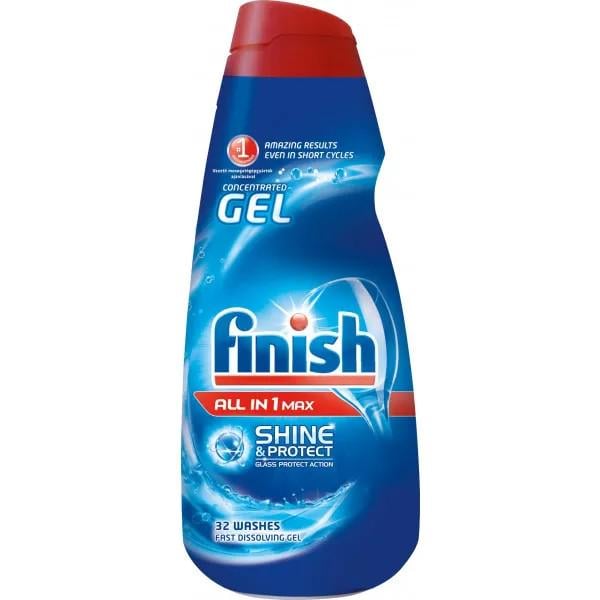 Гель для мытья посуды в посудомоечной машине Finish All In One Max Power Gel 650 мл (732824) Гель для мытья посуды в посудомоечной машине Finish All In One Max Power Gel 650 мл (732824)