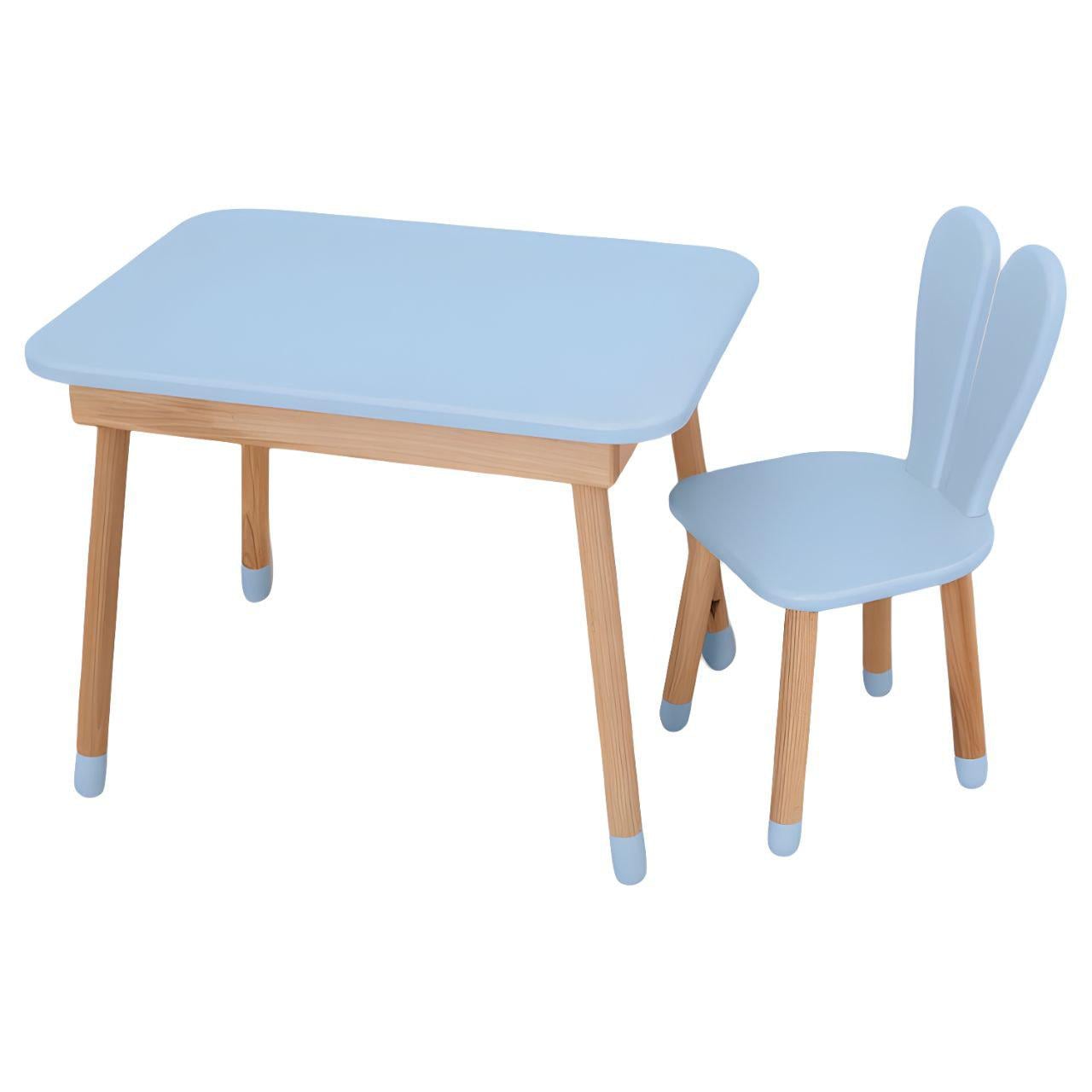 Стол детский для творчества 04-027BLAKYTN-TABLE со стульчиком 60х60 см (23451215)