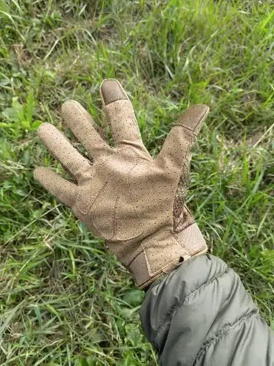 Рукавички військові L 22 см з накладкою для сенсорного керування екраном (1675285060) - фото 6