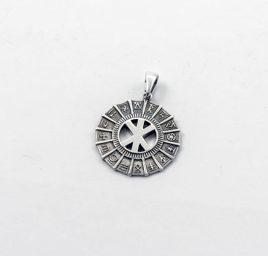 Кулон оберег Maxi Silver 7042 Руна живая (87042)