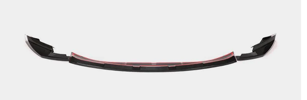 Накладка на передній бампер DDCarbon V4 для G82/G83/BMW 4 серія G22/23/26 2020- карбон (136822)