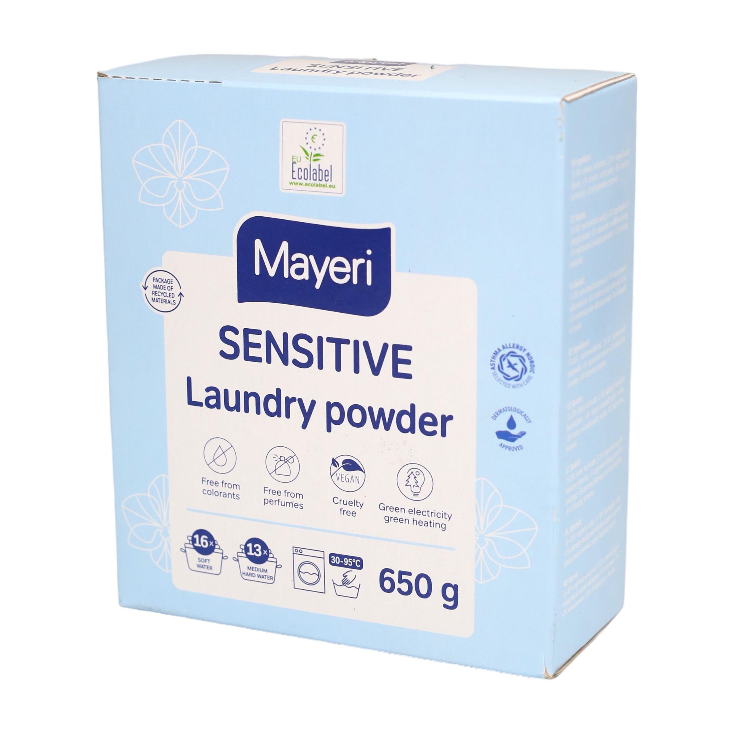 Порошок для стирки Mayeri Sensitive Universal 650 г 16 стирок (НФ-00006204) - фото 2