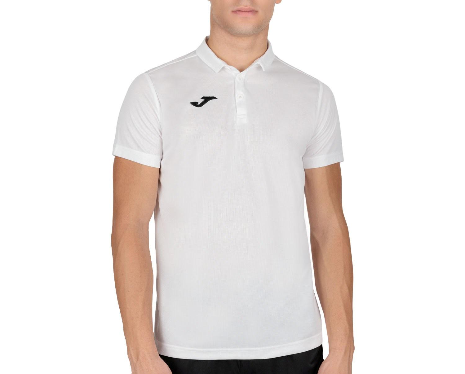 Футболка поло Joma 100437.200 Polo Shirt Hobby L White