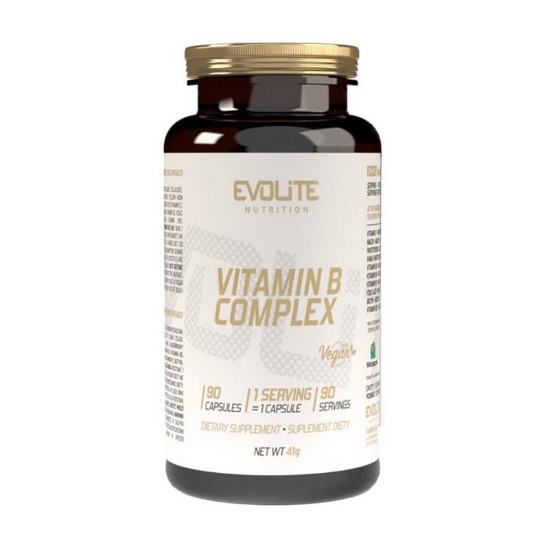 Комплекс вітамінів Evolite Nutrition Vitamin B Complex 90 капс. (22449-01)