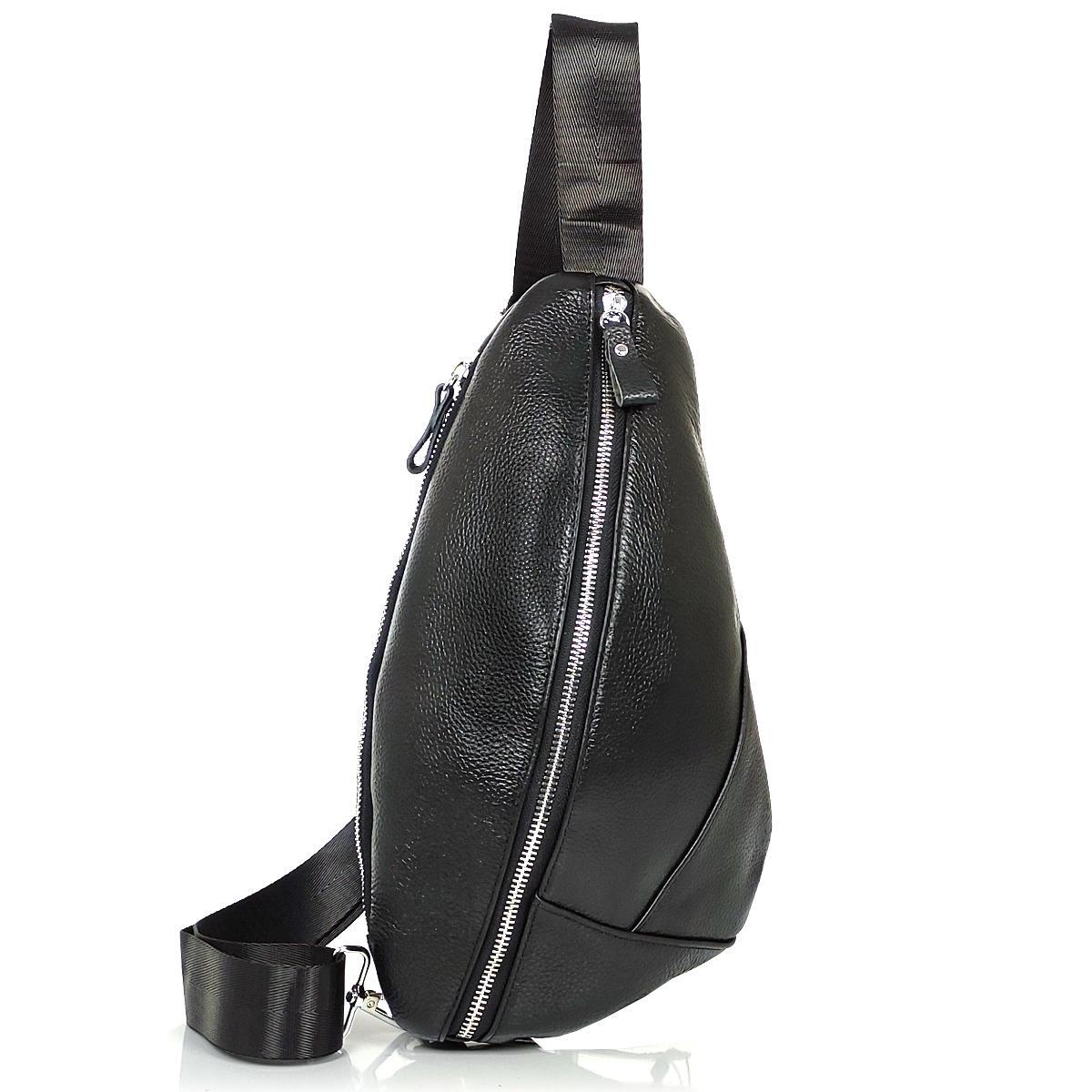 Мужская сумка через плечо Royal Bag F-A25F-5059A Черный (5602)