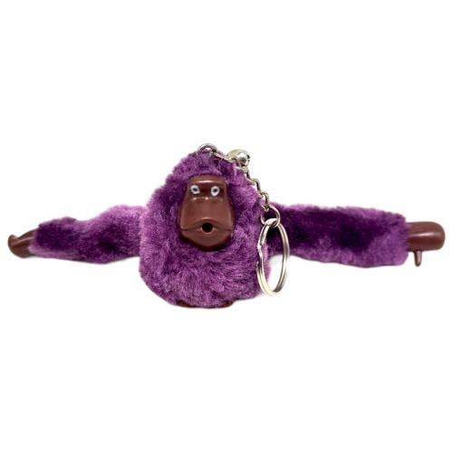 Брелок меховой Горилла Пурпурно-фиолетовый (2898748792)