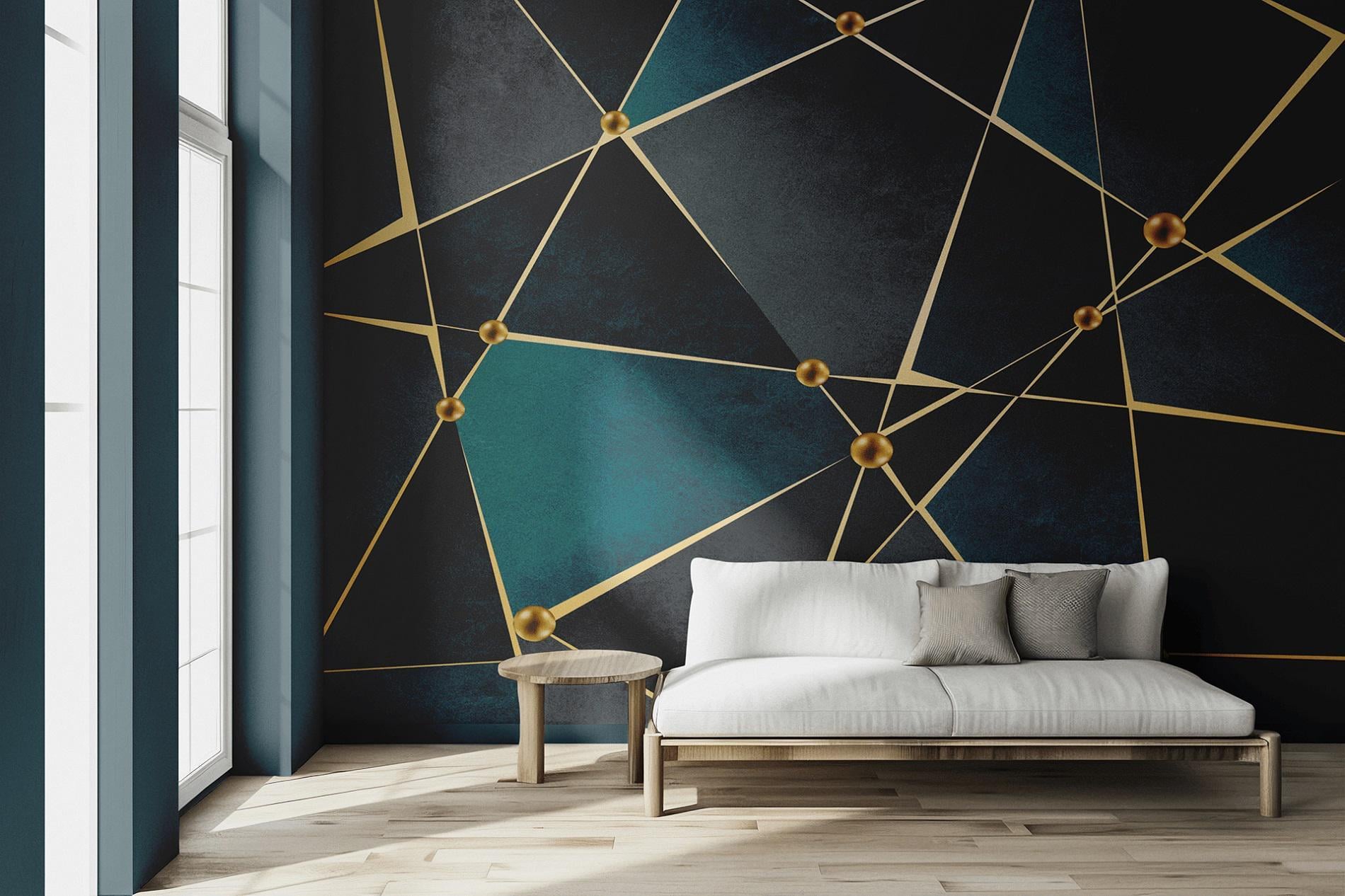 Фотошпалери флізелінові Styleo Print-walls Геометрія стилю в кожній лінії 0402 350х270 см (Pw-0402/3)