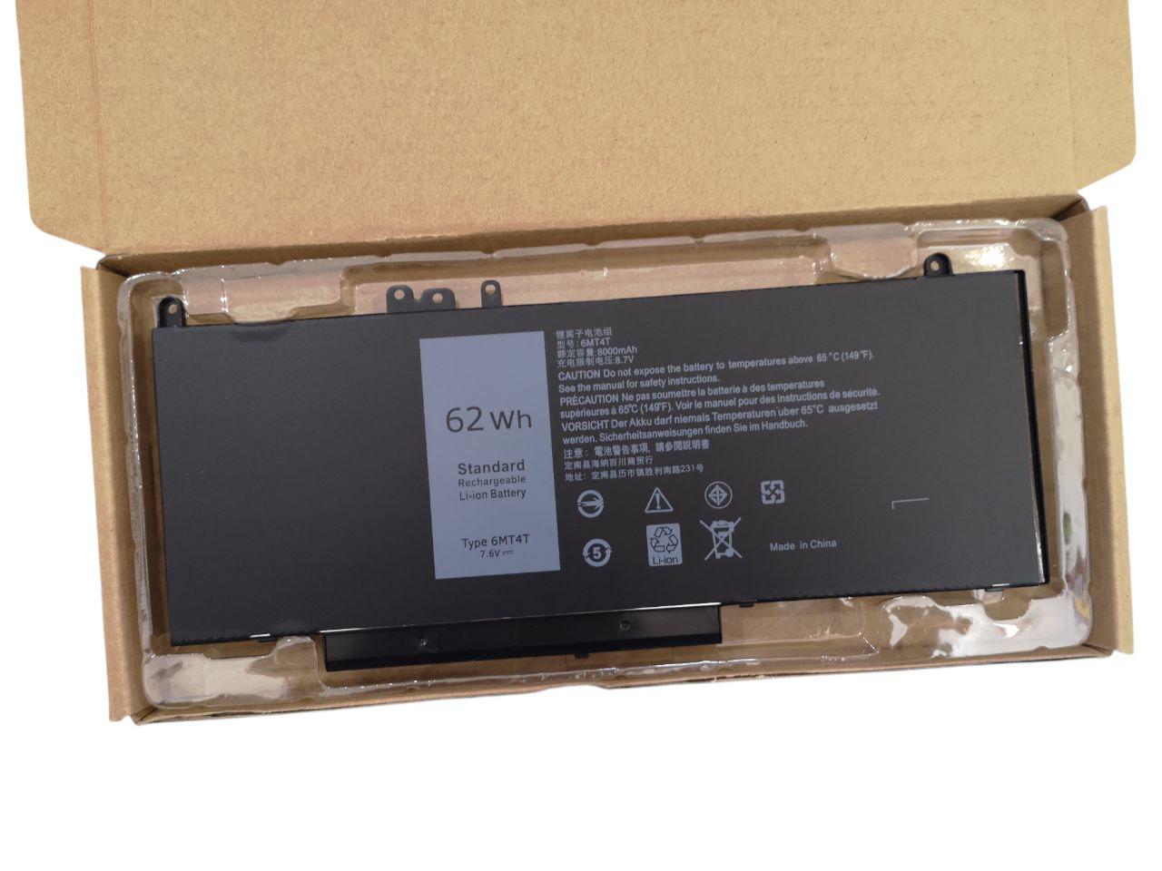 Аккумулятор для Dell Latitude E5270/E5470/E5570/7V69Y/TXF9M/79VRK/07V69Y/6MT4T 8000 mAh 62Wh (22360592)