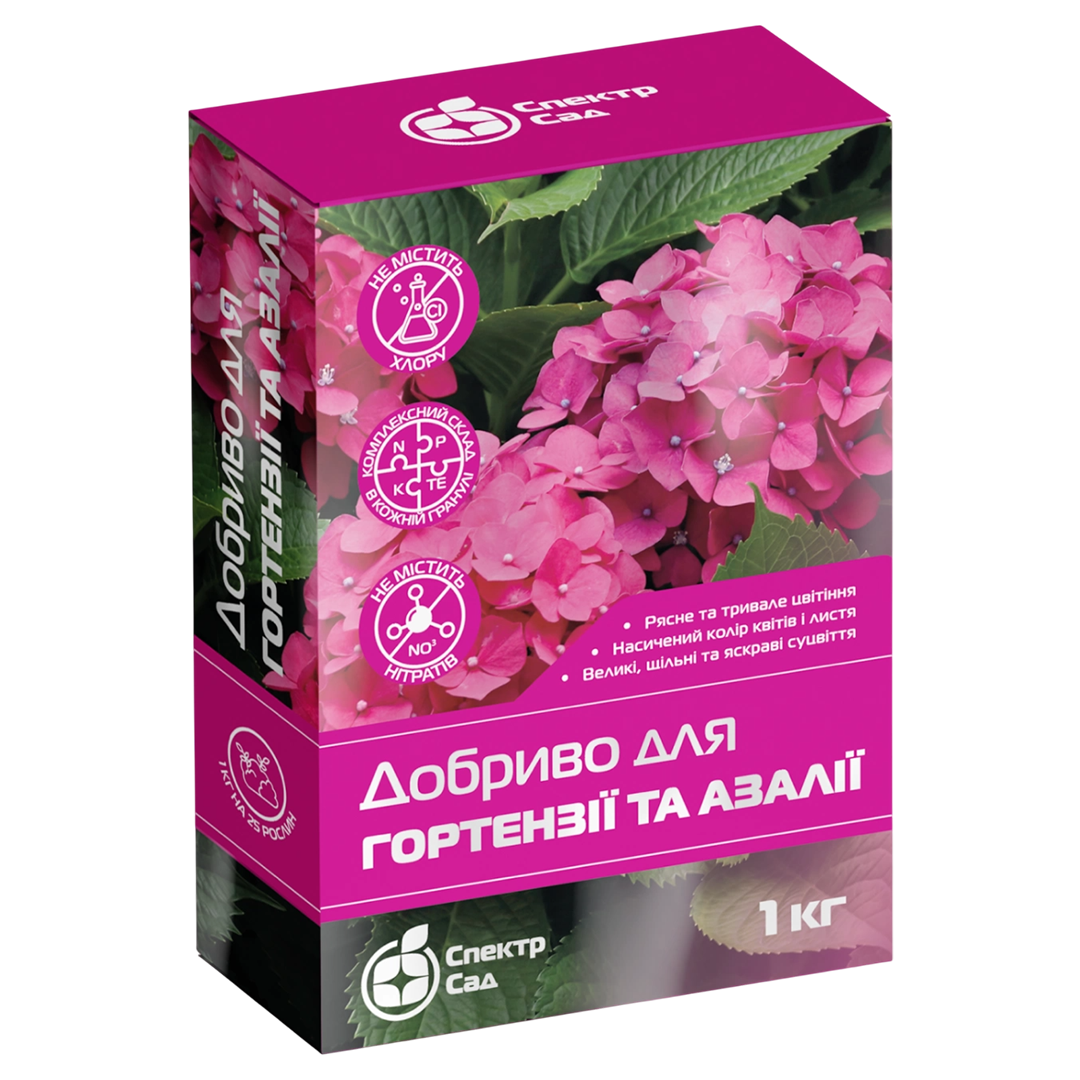 Удобрение гранулированное для гортензии и азалии Спектр Сад 1 кг (K51002)