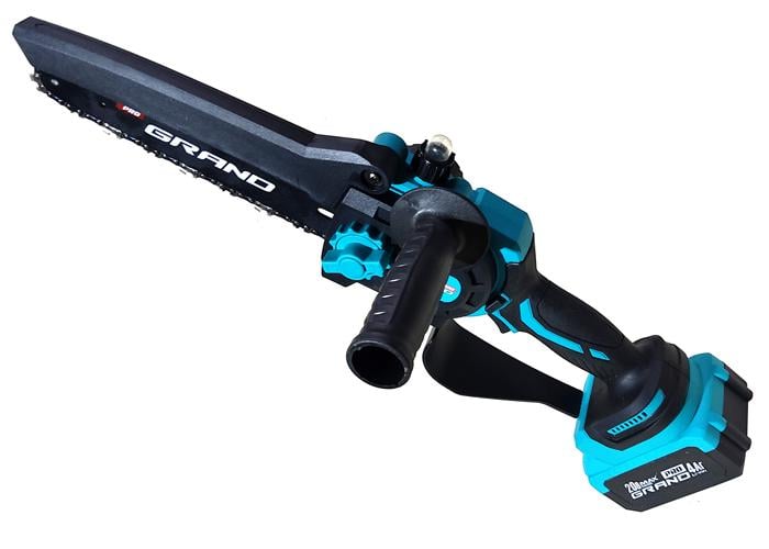 Електропила акумуляторна Grand АПЦ-20V/M8"-4 з телескопічною штангою та 2 акумулятора 4000 мач та зарядний пристрій) - фото 6