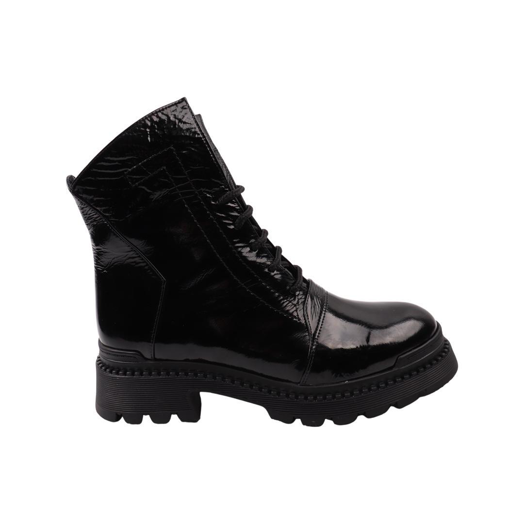 Черевики жіночі Aquamarin з лакової шкіри р. 37 Чорний (2087-22DHC) - фото 3 Черевики жіночі Aquamarin з лакової шкіри р. 37 Чорний (2087-22DHC) - фото 3
