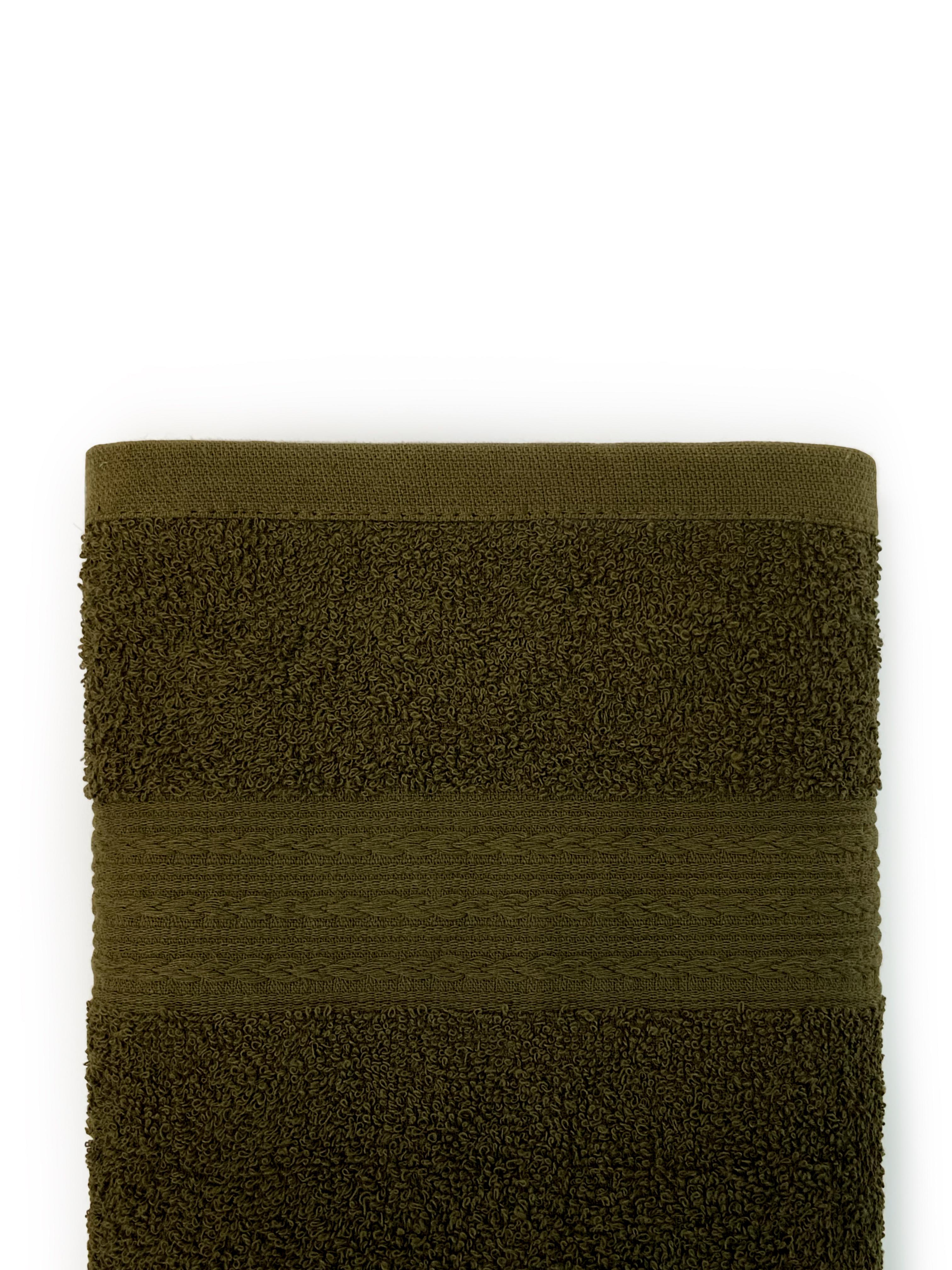 Полотенце махровое Bayram 50х90 Темно-оливковый - фото 2