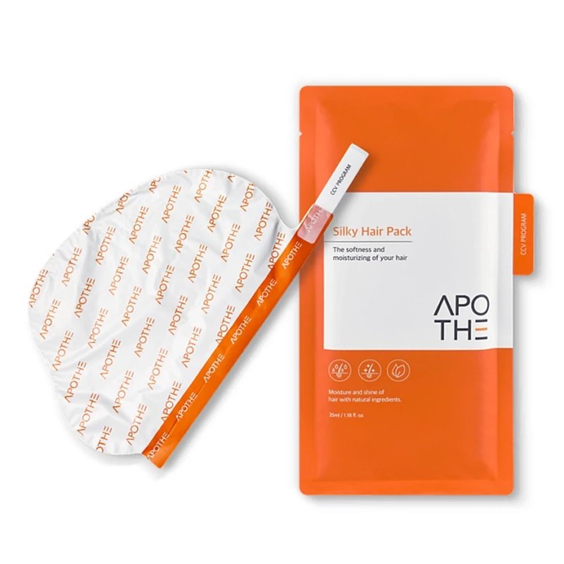 Маска-шапочка для блеска и восстановления волос APOTHE Silky Hair Pack шелковая 35 мл (32124360) Маска-шапочка для блеска и восстановления волос APOTHE Silky Hair Pack шелковая 35 мл (32124360)