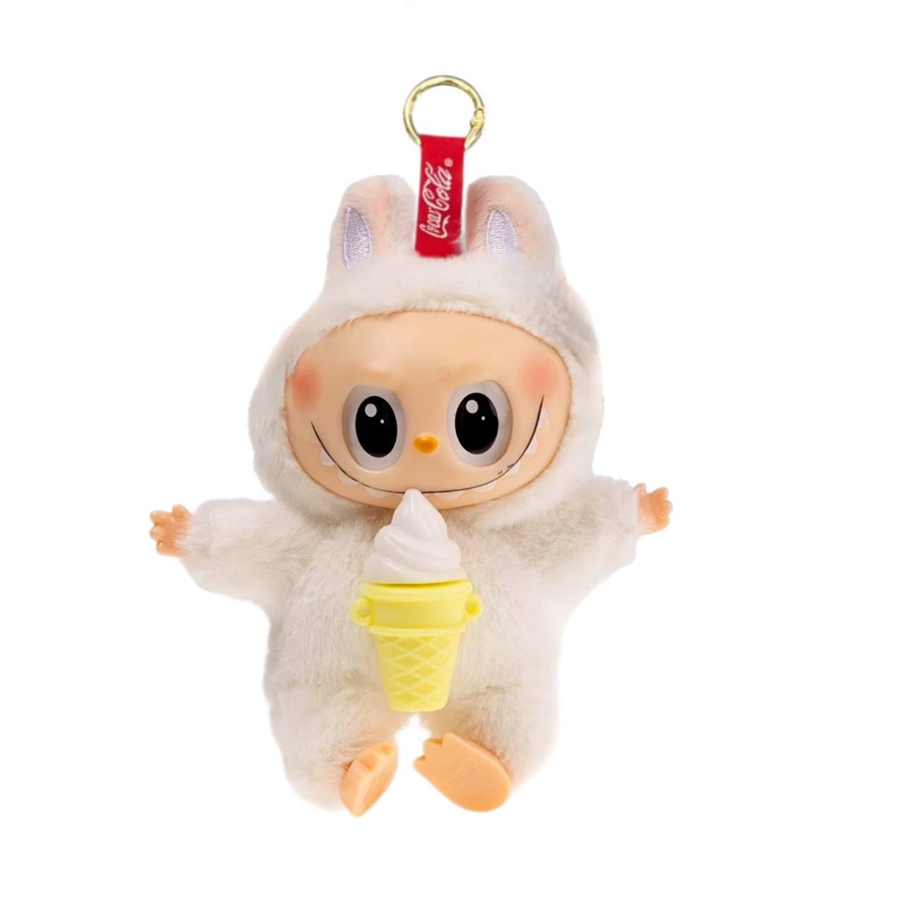 Мягкая игрушка-брелок Labubu Макдональдс рожок мороженого (8d12b264)