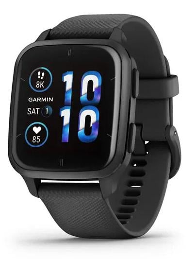 Смарт-годинник Garmin Venu Sq 2 Music Black/Slate (010-02700-80) - фото 1