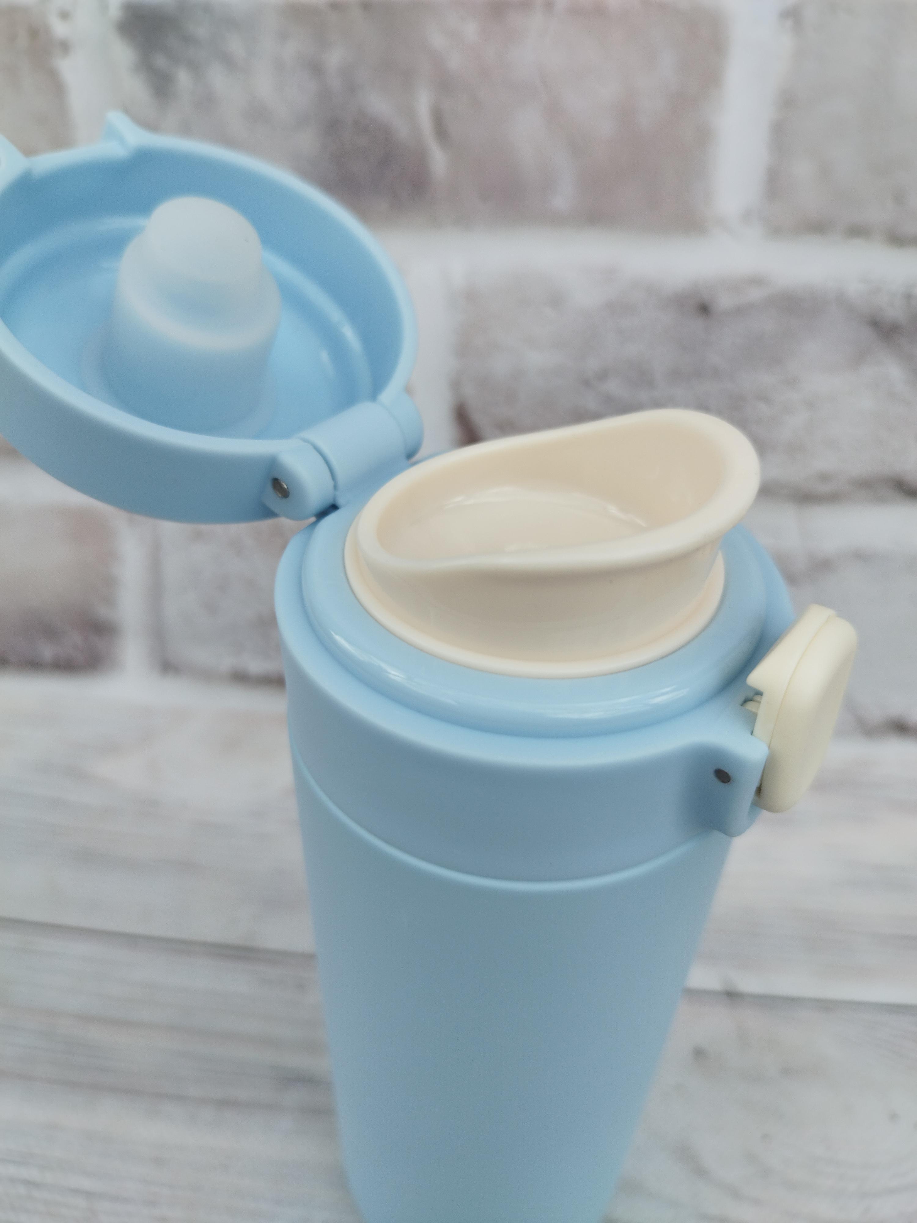 Термочашка Stenson нержавіюча сталь 420 мл Блакитний (25075177) - фото 3 Термочашка Stenson нержавіюча сталь 420 мл Блакитний (25075177) - фото 3