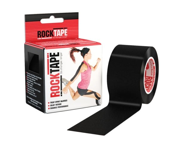 Кинезио тейп RockTape Classic 5 см х 5 м Черный