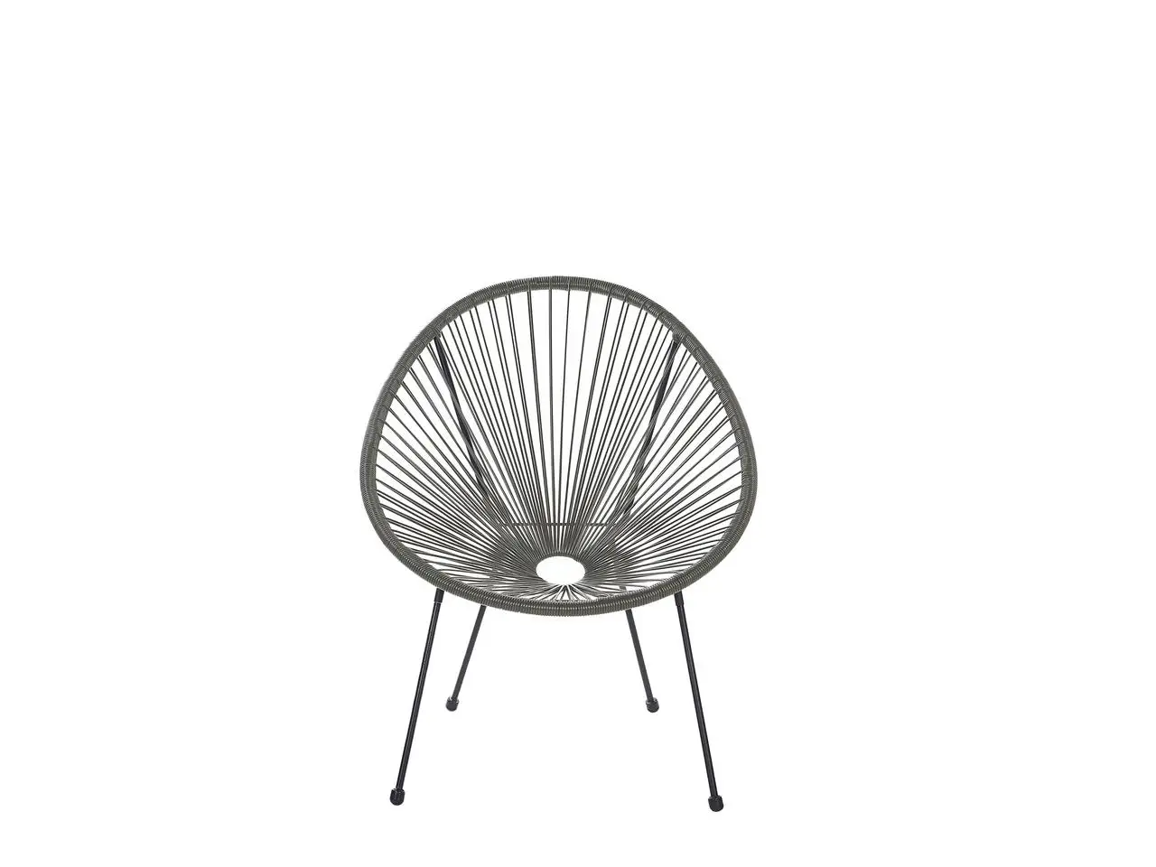 Комплект садових стільців 4Points Capri 2 шт. Темно-сірий - фото 4 Комплект садових стільців 4Points Capri 2 шт. Темно-сірий - фото 4