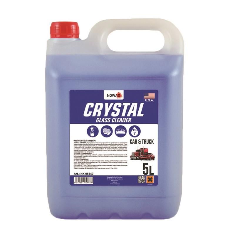 Очисник скла CRYSTAL Glass Cleaner концентрат 1:10 5 л (2412)