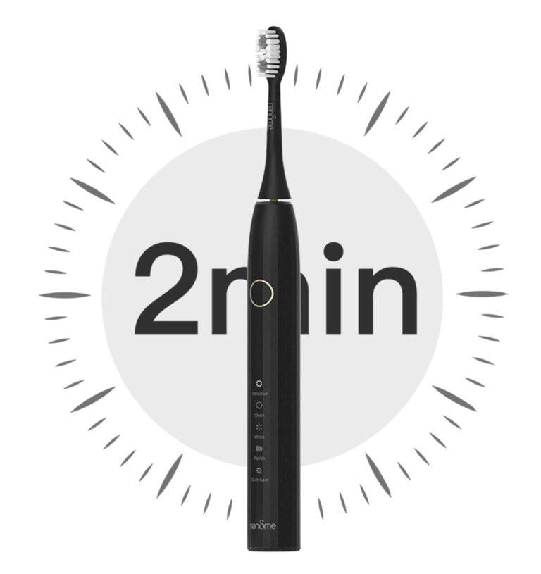 Зубная щетка электрическая Nandme NX8000 Black (1963593774) - фото 2 Зубная щетка электрическая Nandme NX8000 Black (1963593774) - фото 2