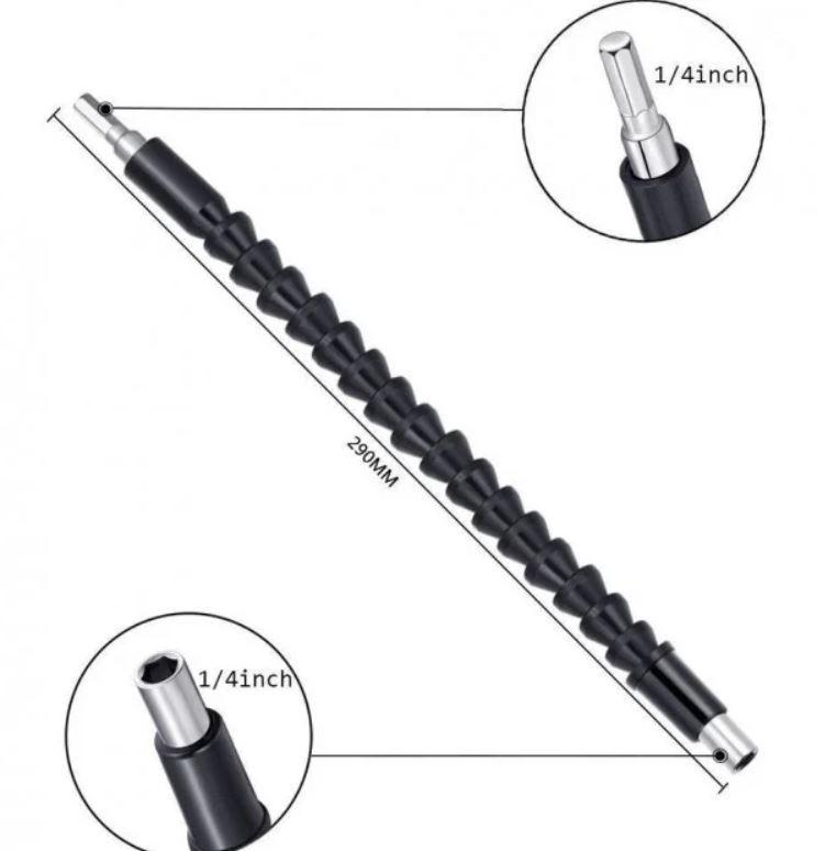 Удлинитель для отвертки Flexible Screw Tool 10в1 30 см (531684) - фото 2 Удлинитель для отвертки Flexible Screw Tool 10в1 30 см (531684) - фото 2
