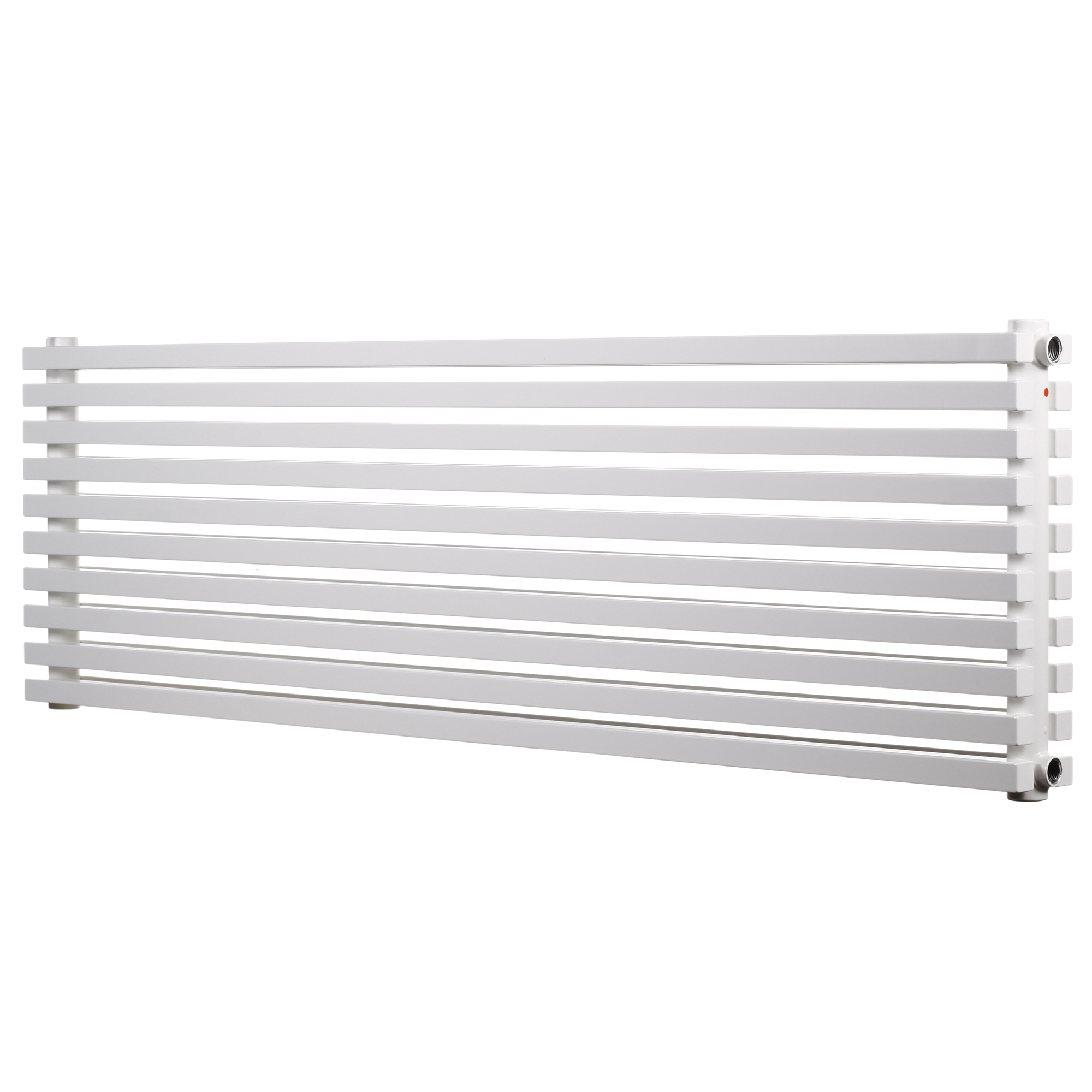 Радиатор дизайнерский горизонтальный Betatherm Quantum 405x1200 мм Белый (BT-BQH 1120/10 9016M 34)