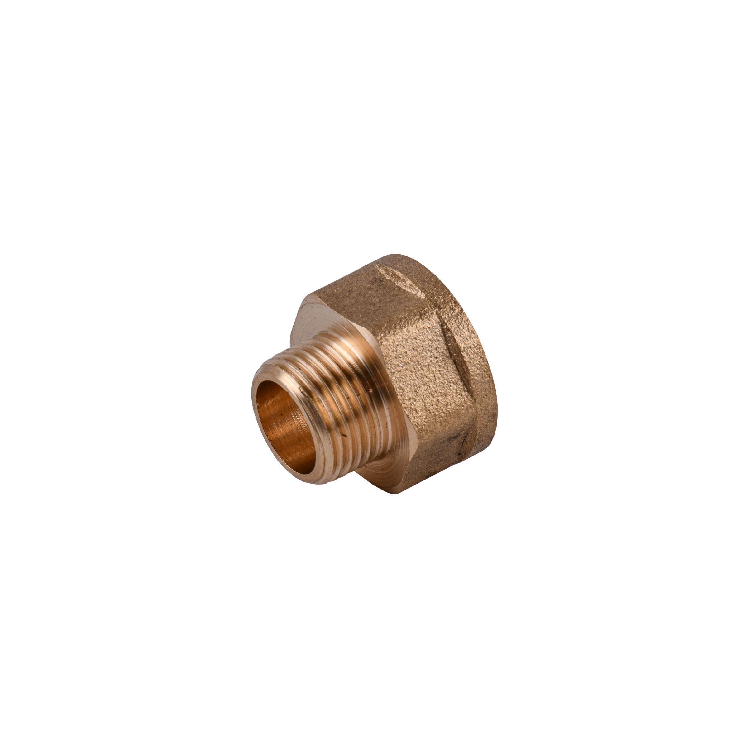 Редукционный переходник Optimum 1/2"х3/8"ВЗ латунный LI323S (000030980) Редукционный переходник Optimum 1/2"х3/8"ВЗ латунный LI323S (000030980)