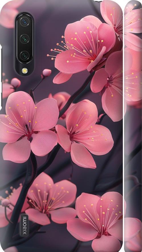 Чехол на Xiaomi Mi 9 Lite Пурпурная сакура (6075m-1834-42517)