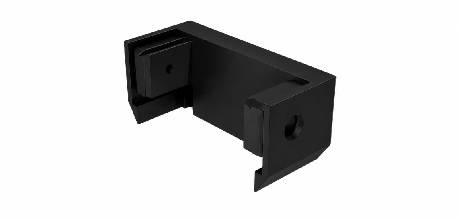 Заглушка торцева ArtLine 3D EasyFast на профіль Deep Line D 42 мм Чорний (25.410Д_3дЧ)