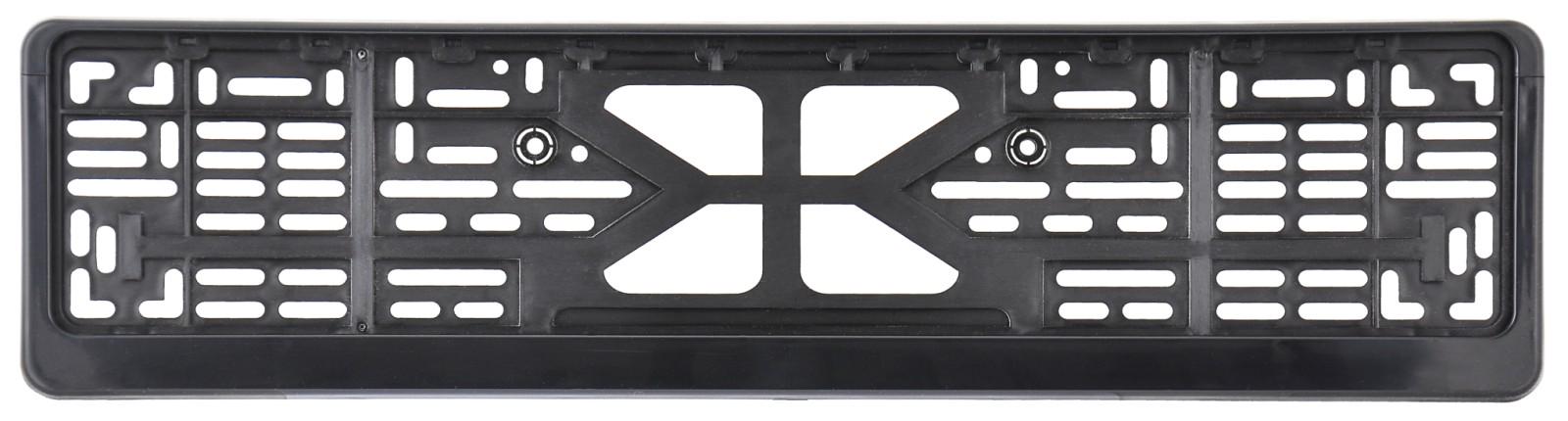 Рамка под номер Bi-Plast Premium Black