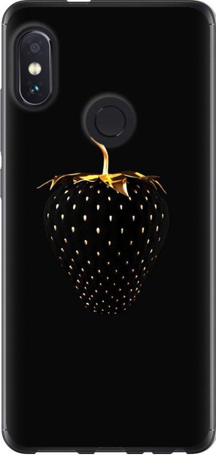 Чехол на Xiaomi Redmi Note 5 Черная клубника (3585t-1516-42517)