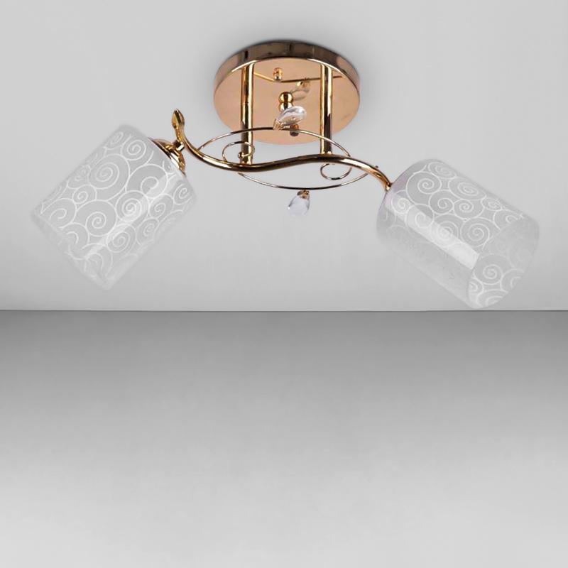 Люстра потолочная Light House SH-18167/2 490х170х230 мм Золотой