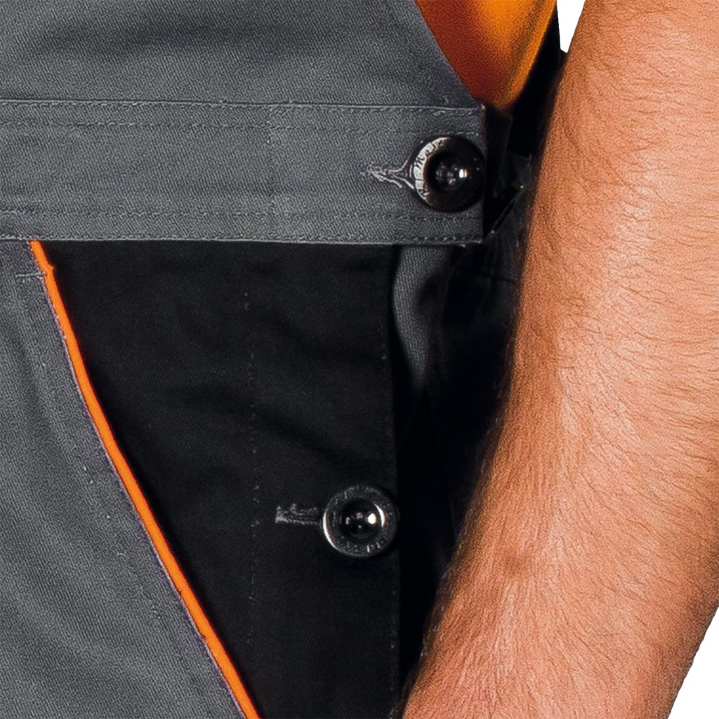 Полукомбинезон рабочий Reis Master PRO-B-SBP р. 48 M (509-PRO-B-SBP) - фото 4 Полукомбинезон рабочий Reis Master PRO-B-SBP р. 48 M (509-PRO-B-SBP) - фото 4