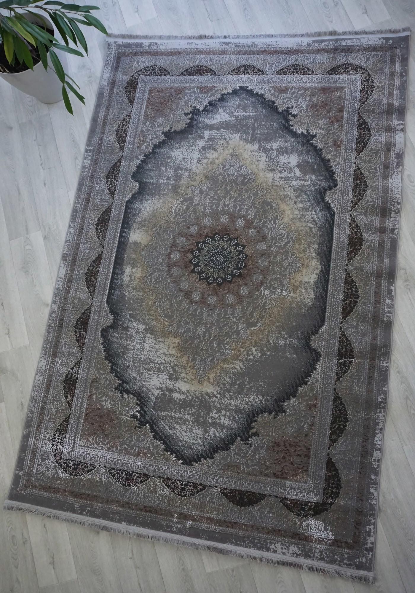 Ковер Salsa f070a 200x300 см Visone/Dark Gray