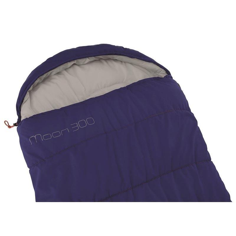 Спальный мешок Easy Camp Moon 300 3/-3°C 195 см Left Zip Blue (240189) - фото 2