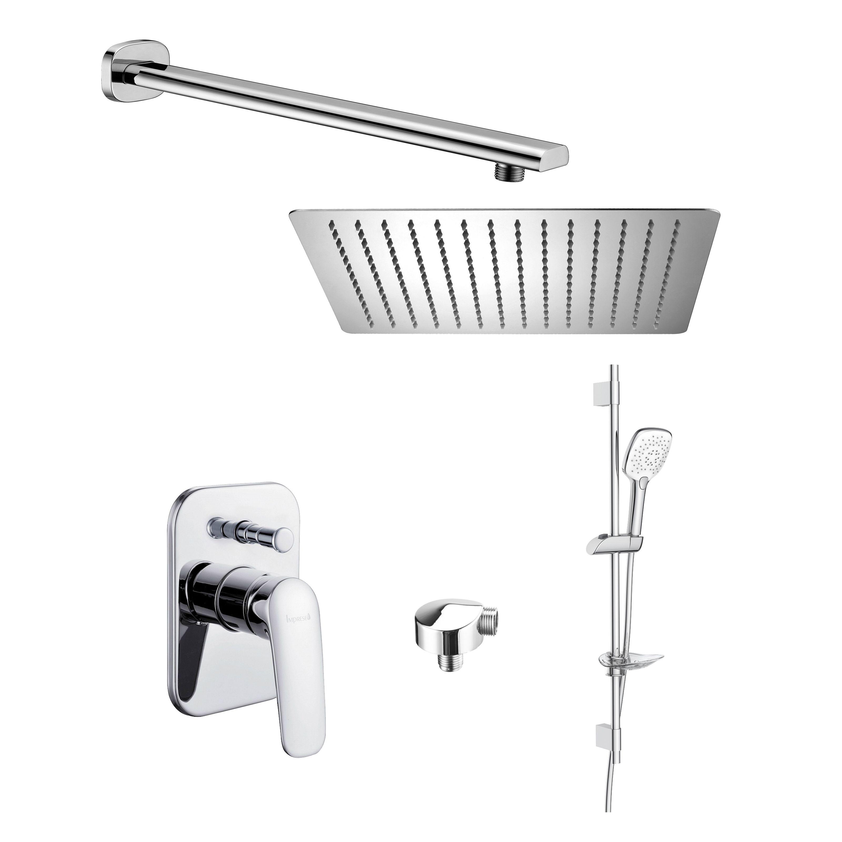 Душова система прихованого типу Imprese PRAHA new SET20220102 Хром (132151)